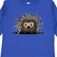 thumbnail image 4 of Inktastic Porcupine Boys or Girls Long Sleeve Toddler T-Shirt, 4 of 5