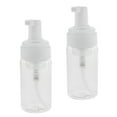 thumbnail image 1 of 2x Refillable Foam Bottle Dispenser Liquid Foaming Pump 100ml Clear, 1 of 7