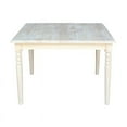 thumbnail image 4 of International Concepts Indoor Wood Kids Square Table in Unfinished, 4 of 11