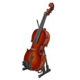 thumbnail image 1 of Spptty Music Instrument Model,Miniature Violin,17cm Miniature Wooden Violin Model with Stand Musical Instrument Crafts Decoration Gift, 1 of 8