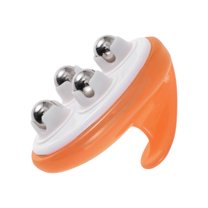 Unique Bargains Portable Roller Massager Rabbit Tools 3.66"x3.23" 1 Pc Orange