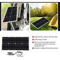 thumbnail image 4 of Solar Power Panel, 25W 5V Solar Power Panel Battery, Eco Friendly for Security Cameras Durable Waterproof Laptops, 4 of 8