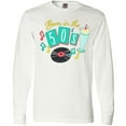 thumbnail image 3 of Inktastic Born in the 50's Record and Music Notes Long Sleeve T-Shirt, 3 of 5