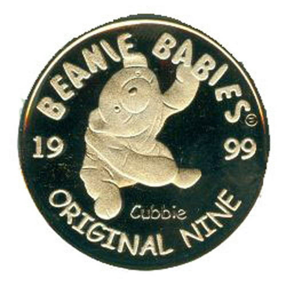 TY Beanie Baby Silver Coin - CUBBIE the Bear - Walmart.com - Walmart.com