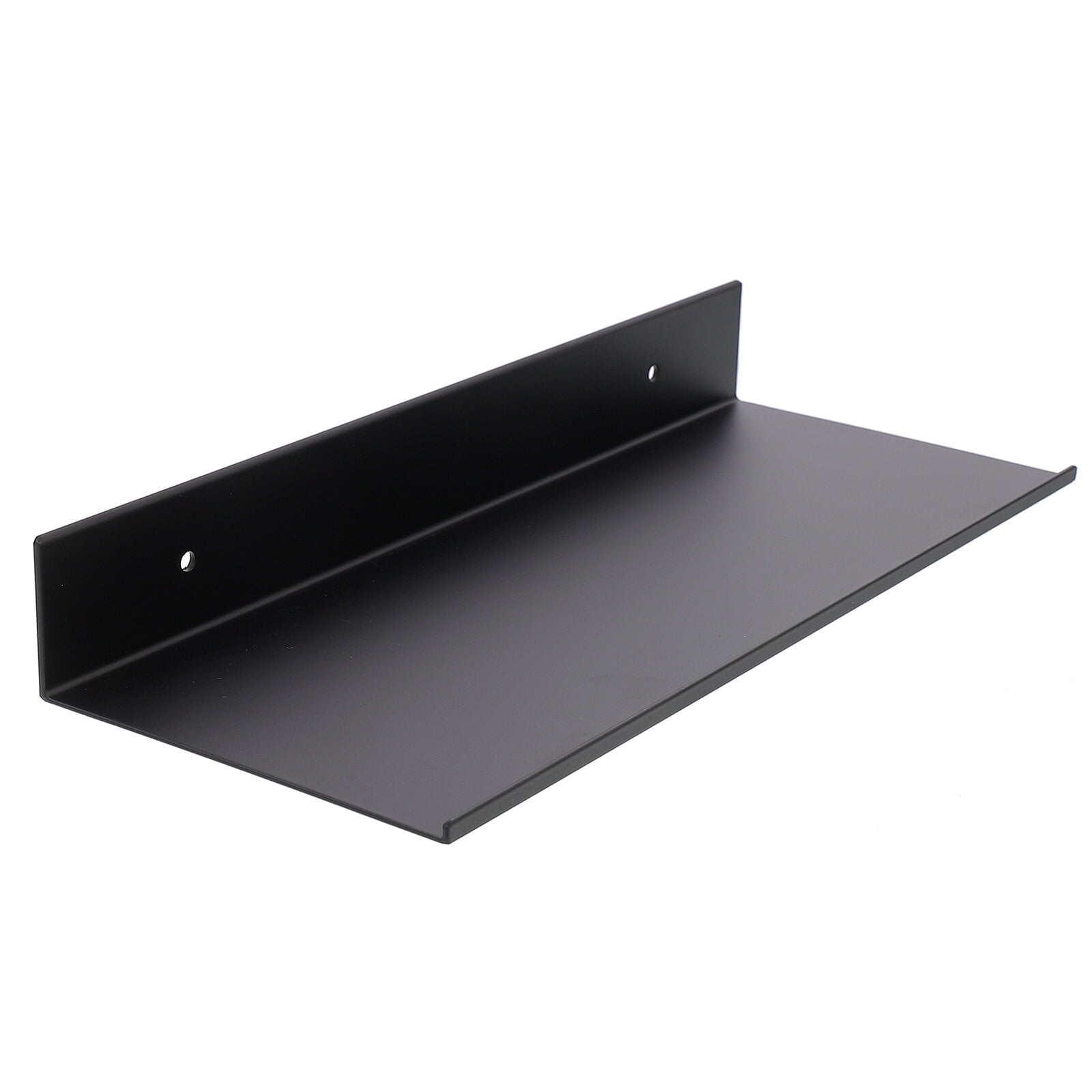 Black Bathroom Shelf Wall Mount Shelving Space Saving Rustproof Extra