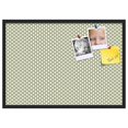 34x24 Inch Cork Bulletin Board. This Decorative Framed Pin Board Comes