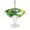 Green, Yellow, White, variant on Outdoor Tablecloth with Umbrella Hole for Patio/Picnic/Party/Camping, Green Yellow Soccer Waterproof Table Cloth Rectangle Table Cover Washable, Watercolor Football Sports (60"x 102")