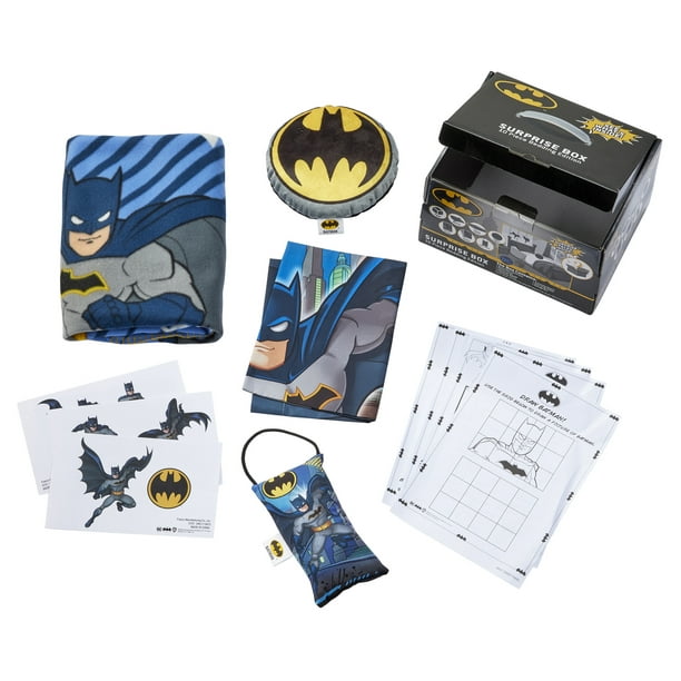 Raak verstrikt geïrriteerd raken bemanning Batman Kids Surprise Box, 10Pc Bedding Edition, Decorative Bedroom  Accessories - Walmart.com