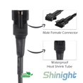 thumbnail image 4 of Cables de extensión SHINIGHT, 4 unidades, 1,19 m, para 5050 LED SMD RGB NEON, 4 of 5