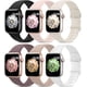 thumbnail image 2 of Paquete de 6 correas deportivas compatibles con Apple Watch Band 38 mm, 40 mm, 41 mm, 42 mm, 44 mm, 45 mm, 49 mm, correa de silicona suave impermeable compatible con iWatch Apple Watch Series 9 Ultra, 2 of 4