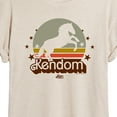 thumbnail image 3 of Barbie The Movie - Kendom Western - Juniors Ideal Flowy Muscle T-Shirt, 3 of 5