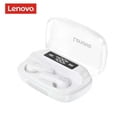 thumbnail image 1 of Lenovo-auriculares inalámbricos QT81 con TWS, casco blanco, 1 of 5
