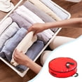 thumbnail image 4 of Unique Bargains 1 Pce Sac de Couronne de Noël Grand Sac de Rangement Bacs de Rangement 35.43"x35.43"x8.27 Pouces Rouge PP, 4 of 5
