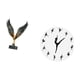 thumbnail image 5 of Escultura De Estatua De Bailarina De Resina Con Alas Extendidas, Adorno De Feng Shui, Reloj De Pared Decorativo, Bailarina De Ballet, Reloj Decorativo Silencioso Y Encantador Para Cocina,, 5 of 8