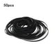 thumbnail image 1 of 50 Pack Replacement Turntable Belt Rubber Flat Drive Belt For Record Player Walkman Dvd Cd-rom Repeater 3mm Wide Belt Banmo, 1 of 4