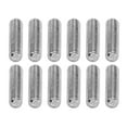 thumbnail image 4 of 12Pcs Guitar Screws Clear Thread Metal Tight Connection Electric Guitar Bridge Screws Silver, 4 of 14