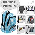 thumbnail image 5 of KUIFORTI Astronaut Rocket Boys Backpack Kids School Bag 17 Inch Large Capacity with Adjustable Straps Back to School Gifts for Elementary Middle Daily Use, 5 of 7