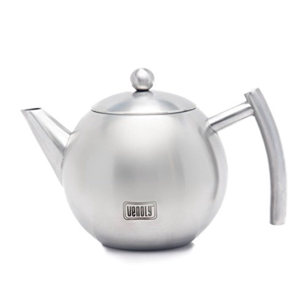 Stainless Steel Tea Pot With Removable Infuser For Loose Leaf & Tea