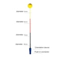 thumbnail image 3 of Tennis Hit Trainer Self-Training Aid Rebounder Tennis Training Equipment for Beginners Practice Helps Improve Strokes, 3 of 5