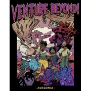Boy's Strange World Venture Beyond Group Graphic Tee Black Medium