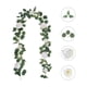 thumbnail image 5 of Spring Home Outdoor Decoration Eucalyptuss Leaves Fake Flowers Vines Greenerys, 5 of 7