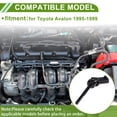 thumbnail image 3 of Eje de columna de dirección para Toyota Avalon 1995-1999 Eje de dirección No.4526033031 Metal 1 Pc, 3 of 7