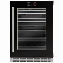 Silhouette Reserve Series 37 Bottle Built in Wine Cooler, Black
