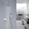 thumbnail image 3 of American Imaginations Wall Mount Stainless Steel Shower Kit In Brushed Nickel Color AI-34369, 3 of 6