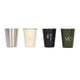 thumbnail image 2 of 4 Uds 350ML taza de agua de acero inoxidable taza de café vaso para cerveza barbacoa Beige verde negro plata YUNYI BRAND Deportes, 2 of 8