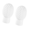 thumbnail image 2 of 2 piezas amortiguadores de baquetas tambor silencioso baquetas protectores de mazo cubierta baquetas de silicona puntas de práctica silenciosas para tambor, 2 of 8