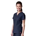 thumbnail image 1 of Red Panda Women's V-Neck Two Pocket Solid Scrub Top, 1 of 1