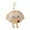 A, variant on Cute Dumpling Pendant Keychain Decorative Pendant Car Keyring Backpack Decorative Bag Pendant Accessories