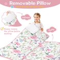 thumbnail image 3 of Pioneer Flower Floral Print Pattern Toddler Nap Mats for Kids Preschool,Sleeping Mat Bag or Kids,Toddler Sleeping Bag,Toddler Nap Mat or Daycare, 3 of 6