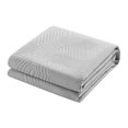 thumbnail image 3 of NY&C Home Ridge 7-Piece Quilt Set Contemporary Y-Shaped Geometric Pattern, King, Grey, 3 of 4