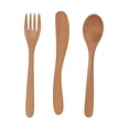 thumbnail image 1 of Japanese Flatware Set,Wooden Flatware Set Japan Wood Flatware Set Wooden Spoon Fork Set Impressive Results, 1 of 8