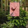 thumbnail image 2 of Carolines Treasures BB7930GF à Col Rond Commun Faisan Rose Check Drapeau de Jardin, 2 of 3