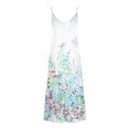 thumbnail image 5 of FcBaudy Camisole Sans Manches Col en V, Robes d'Été pour Femmes, Robes Décontractées Mode Imprimée Camisole Sans Manches Robe Femme, 5 of 5