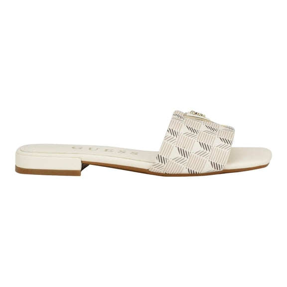 GUESS Tamed Ivory Multi GWTAMED-150 Women's Size 7