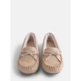thumbnail image 3 of Wonder Nation Little and Big Girls Faux Fur Lined Moccasin Slippers, 3 of 4