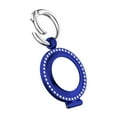thumbnail image 1 of Estuche para 2021, soporte de metal, funda fácil para llaves, mochilas y bolsas de forro Diamante azul oscuro, 1 of 8