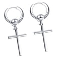 thumbnail image 4 of Esquirla 1 Pair Christian Cross Ears Drop Dangle Color Religious Jewelry For, 4 of 8