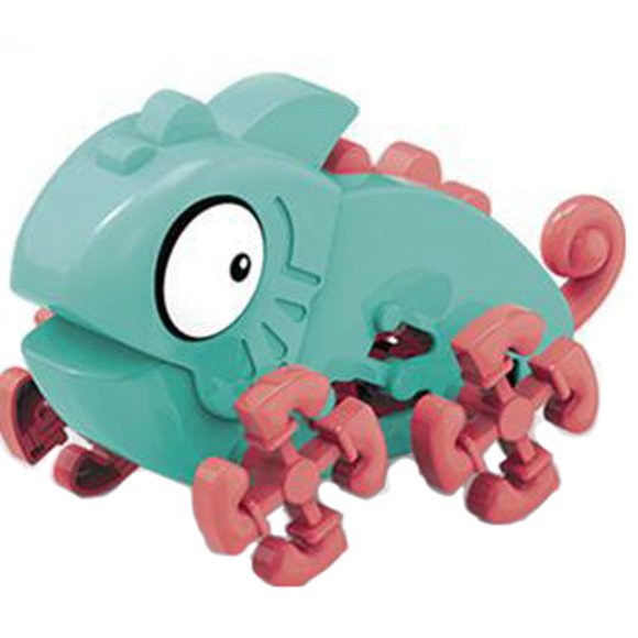 Kids Assembly Toy Electric Chameleon Take Apart Toy STEM Toy Animal Building Toy
