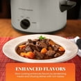 thumbnail image 5 of Elite Cuisine MST525 1.5Qt. Mini Slow Cooker in Stainless Steel, 5 of 6