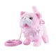 thumbnail image 4 of Juguete para gatos que caminan para niños, gatito musical que mueve la cola, animal de peluche eléctrico Rosa, 4 of 7
