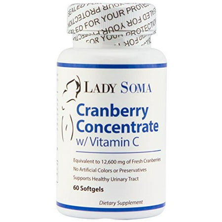 UTI Relief - Cranberry Concentrate w/ Vitamin C (Best Cranberry Supplement For Uti)