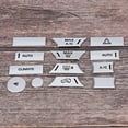 thumbnail image 4 of 13pcs Air Conditioner Button Patch Trim  Car Air Conditioner Button Patch Trim Fit For Land Rover 13pcs Car Air Conditioner Button Patch Trim Fit For Land Rover Range Rover Sport, 4 of 8