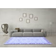 thumbnail image 3 of Ahgly Company Indoor Rectangle Abstract Blue Modern Area Rugs, 2' x 3', 3 of 4