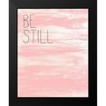 thumbnail image 2 of Kimberly, Allen 12x14 Black Modern Framed Museum Art Print Titled - Be Still 1, 2 of 5