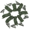 thumbnail image 1 of YSNOOWE 8Pcs Dock Lines Mountaineering Rope Green Reflective Thread for Camping Gear, 1 of 8