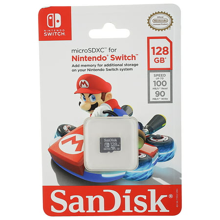 SanDisk Nintendo Switch 128GB Micro SD Card (Whats The Best Micro Sd Card)